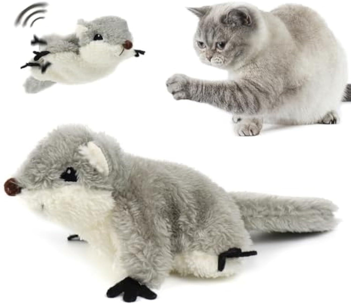 WufflyPets Squirrel Toy