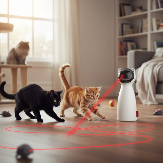 WuffluPets Cat Laser Toy