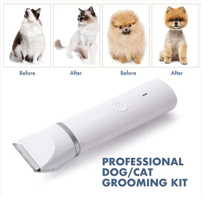 WufflyPets™ All-in-One Pet Groomer – Trim, Shape & Shine